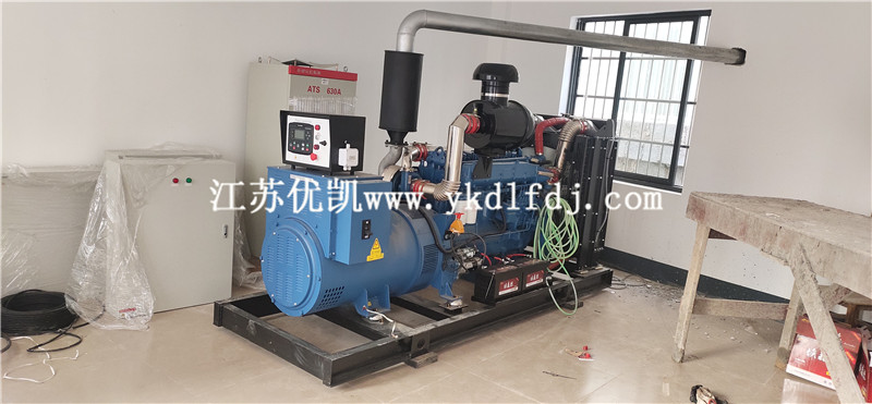 2021年4月30日，250KW濰柴發(fā)電機(jī)組1臺(tái)交付上林某大廈使用