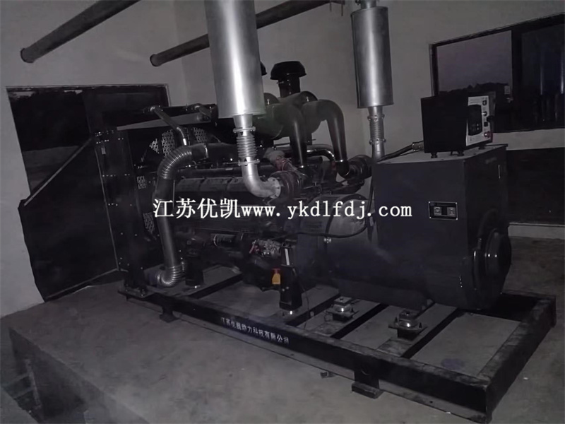 2022年4月27日，600KW上柴發(fā)電機(jī)組交付廣西欽州某工程使用