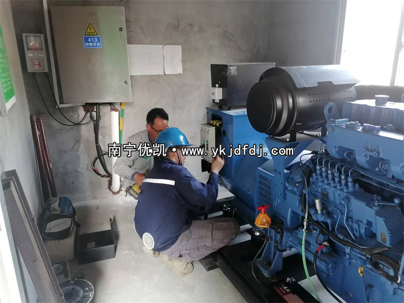 2023年3月10日，200kw玉柴發(fā)電機(jī)組廣西某水電站順利通過(guò)驗(yàn)收