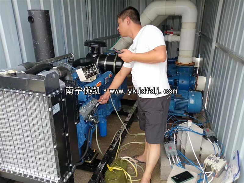 2023年6月16日，120kw濰坊雷納柴油發(fā)電機(jī)組送貨欽州養(yǎng)蝦場(chǎng)
