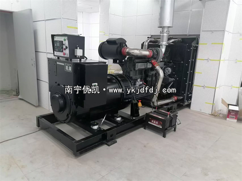 2024年11月17日，欽州項(xiàng)目500kw凱普柴油發(fā)電機(jī)組到貨安裝