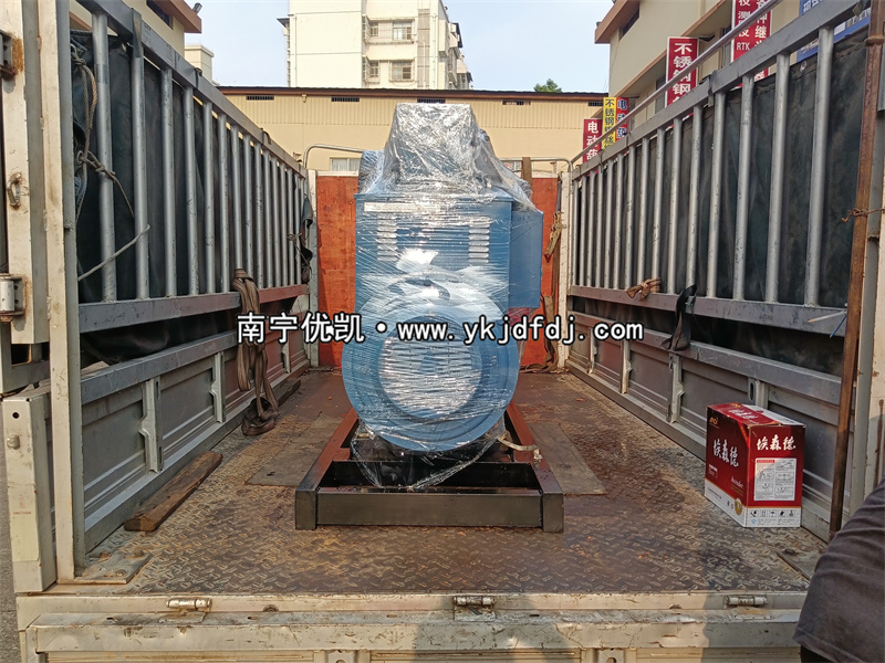 2025年8月3日，南寧隆安項(xiàng)目50KW柴油發(fā)電機(jī)組裝車發(fā)貨